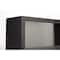 6 Pack: Black Front Loading 28" x 5.8" LED Display Case with Glass Frame by Studio Décor®